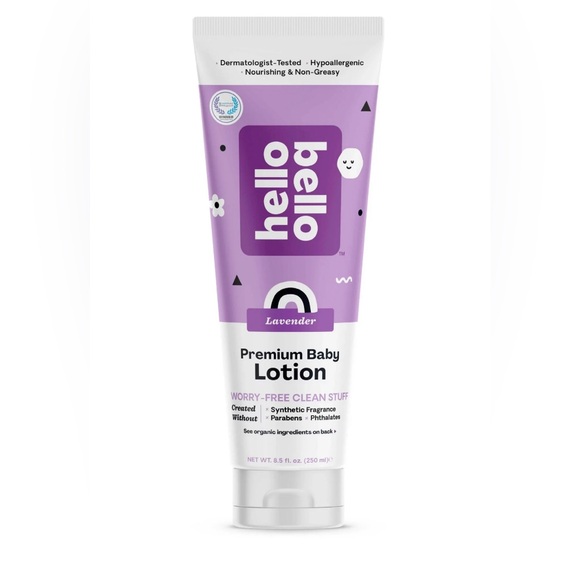 Hello Bello Baby Lotion,Gentle for Infants & Kids, All Skin Types, OZ 8.5 - Picture 2 of 3